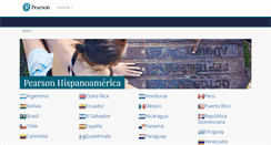 Desktop Screenshot of pearsonenespanol.com